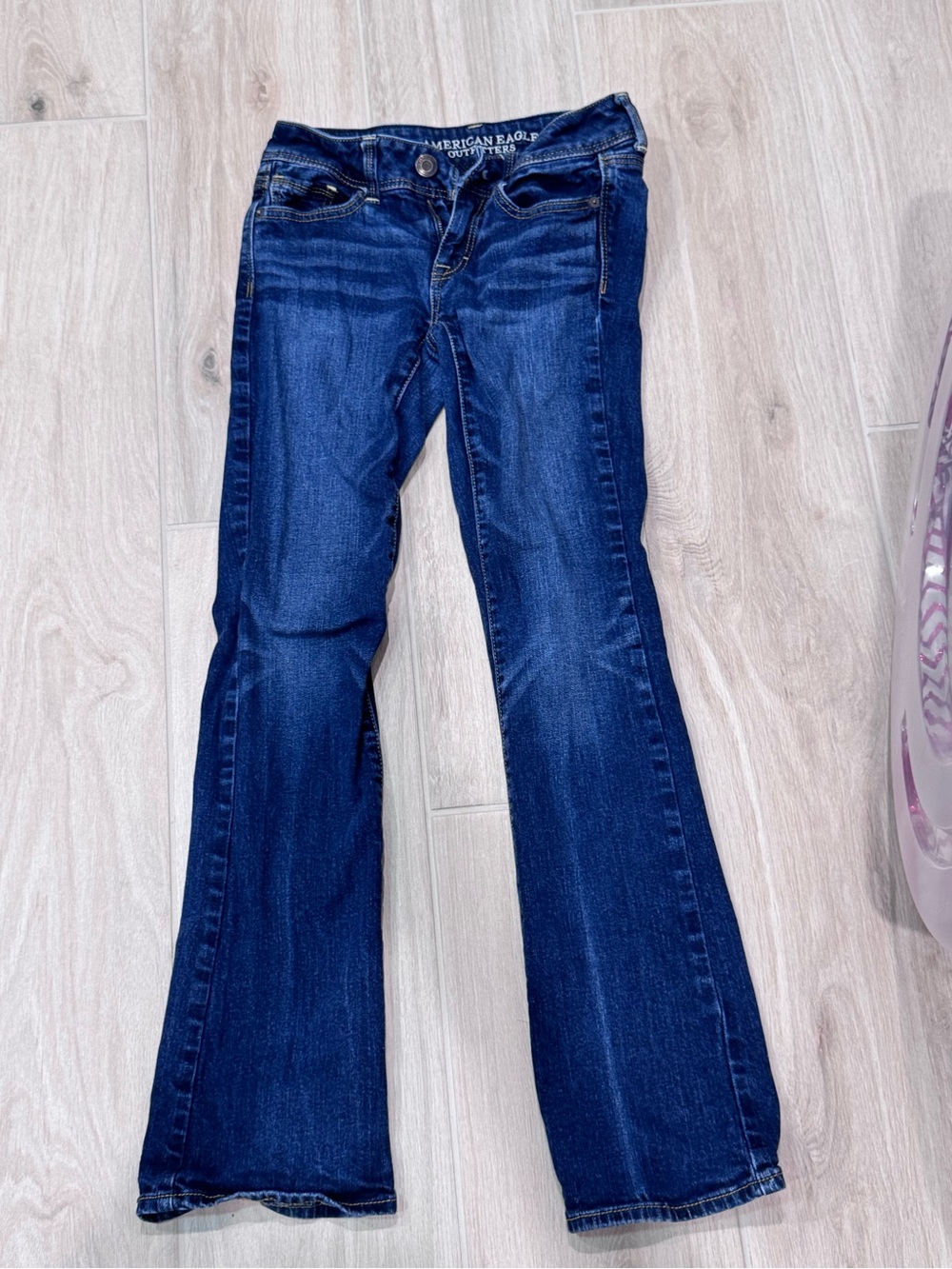 American Eagle Outfitters Dark Indigo Flare Jeans